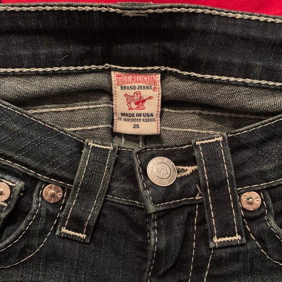 True Religion brand dark denim - Picture 5 of 5